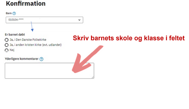 Tillmeldings vejledning (kort)